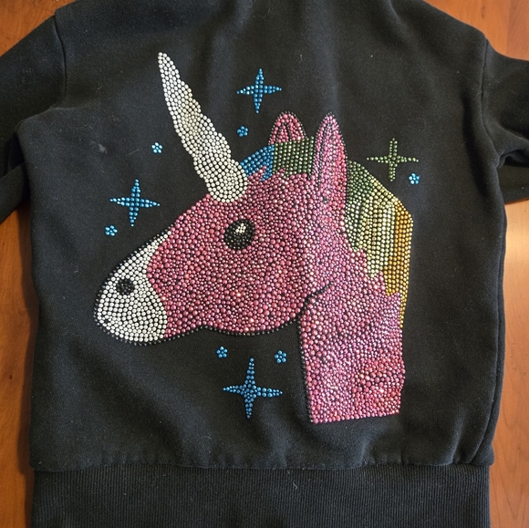 Two Butter unicorn hoodies side small 5/6 - Picture 3 of 3